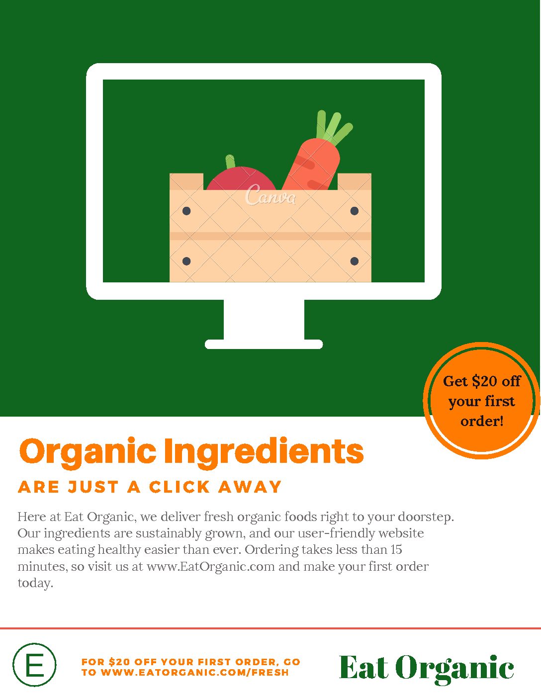 Advertisement: Eat Organic